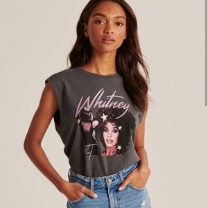 Relaxed Whitney Houston Tank NWT